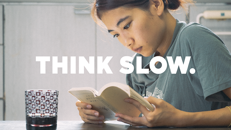 トーハン／ブランディング「THINK SLOW.」